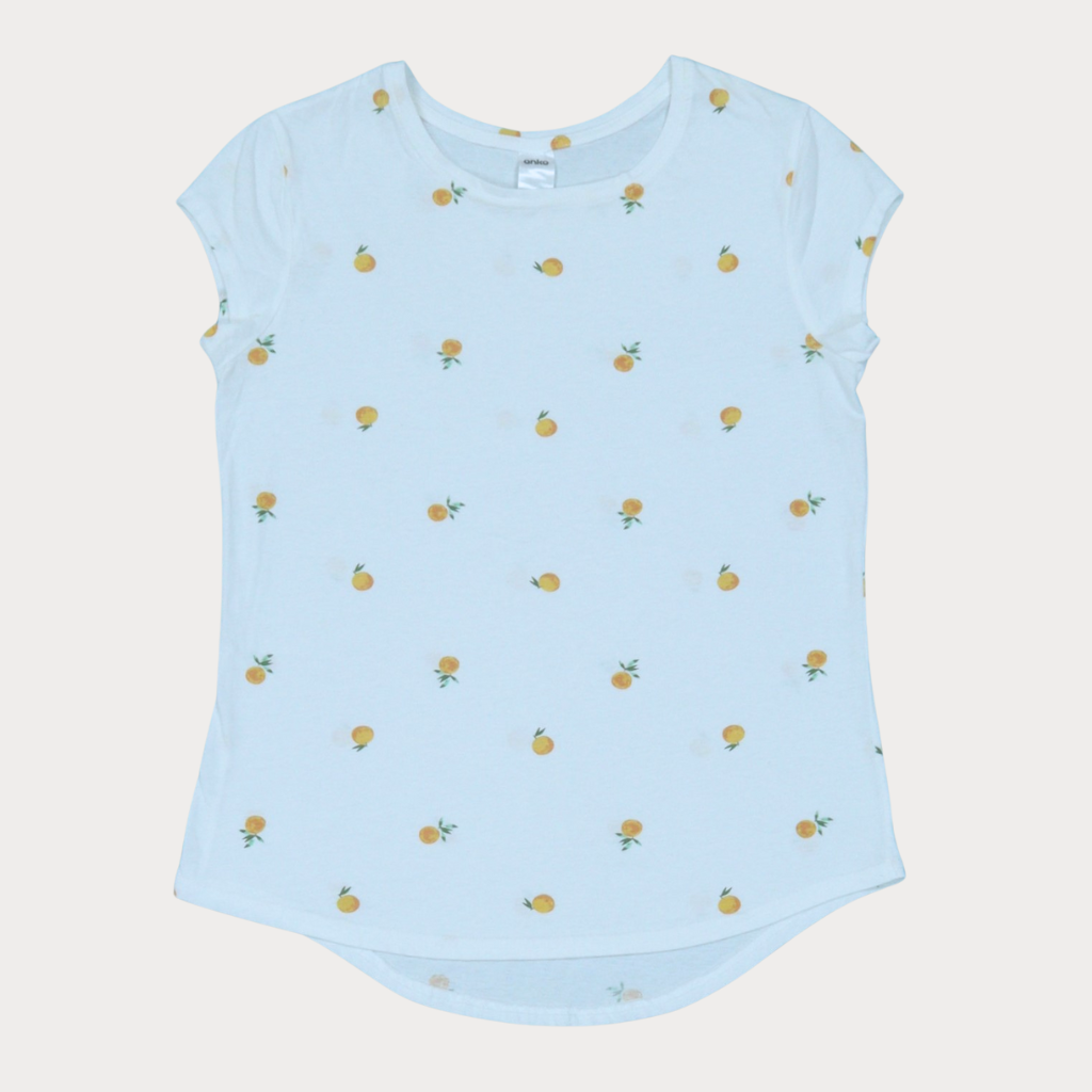 Ladies' White T-shirts - Grade A