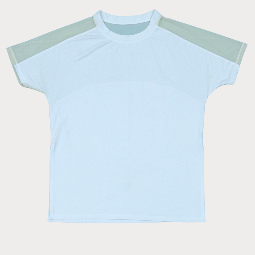 Ladies' White T-shirts - Grade A