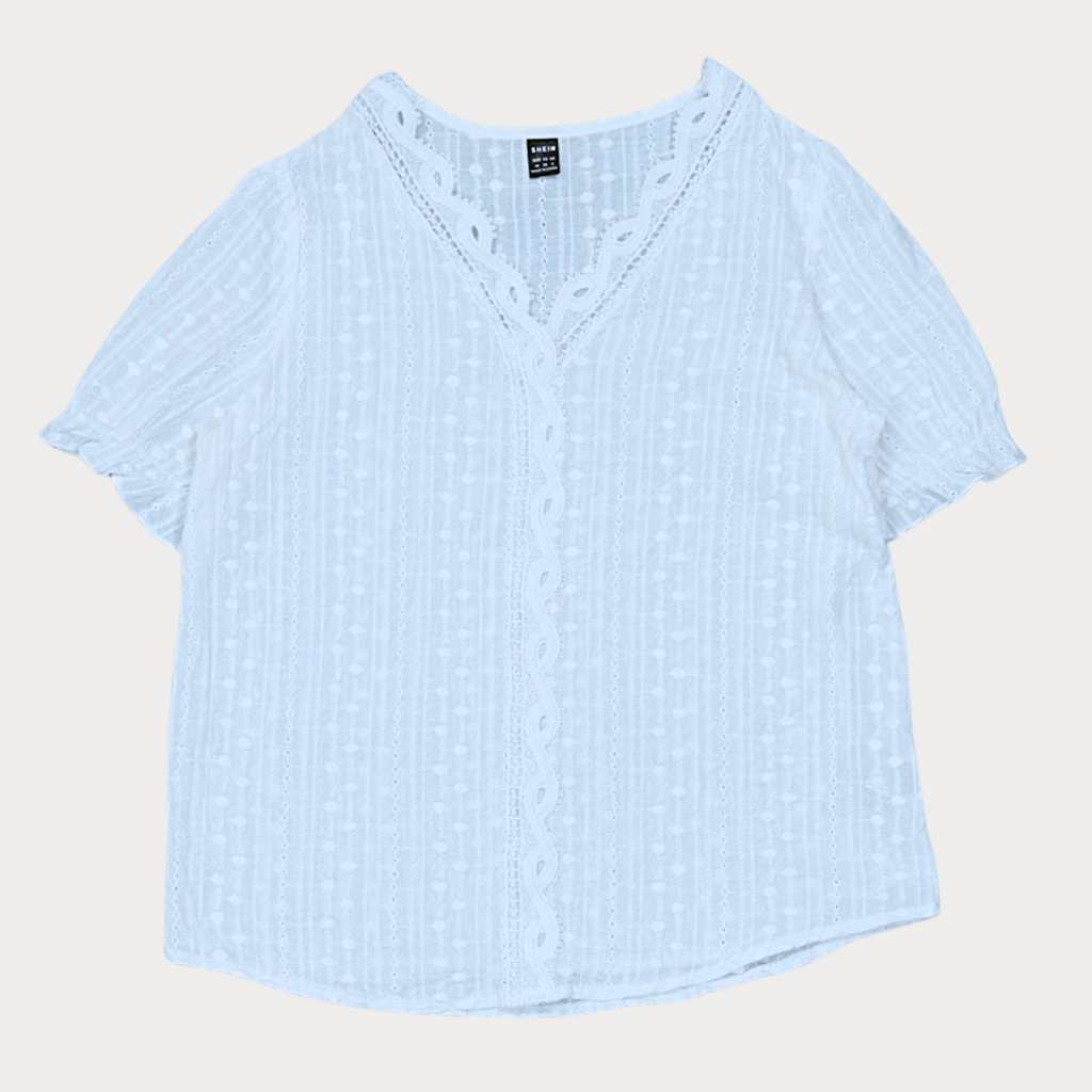 Ladies' Cotton Blouse White - Grade A