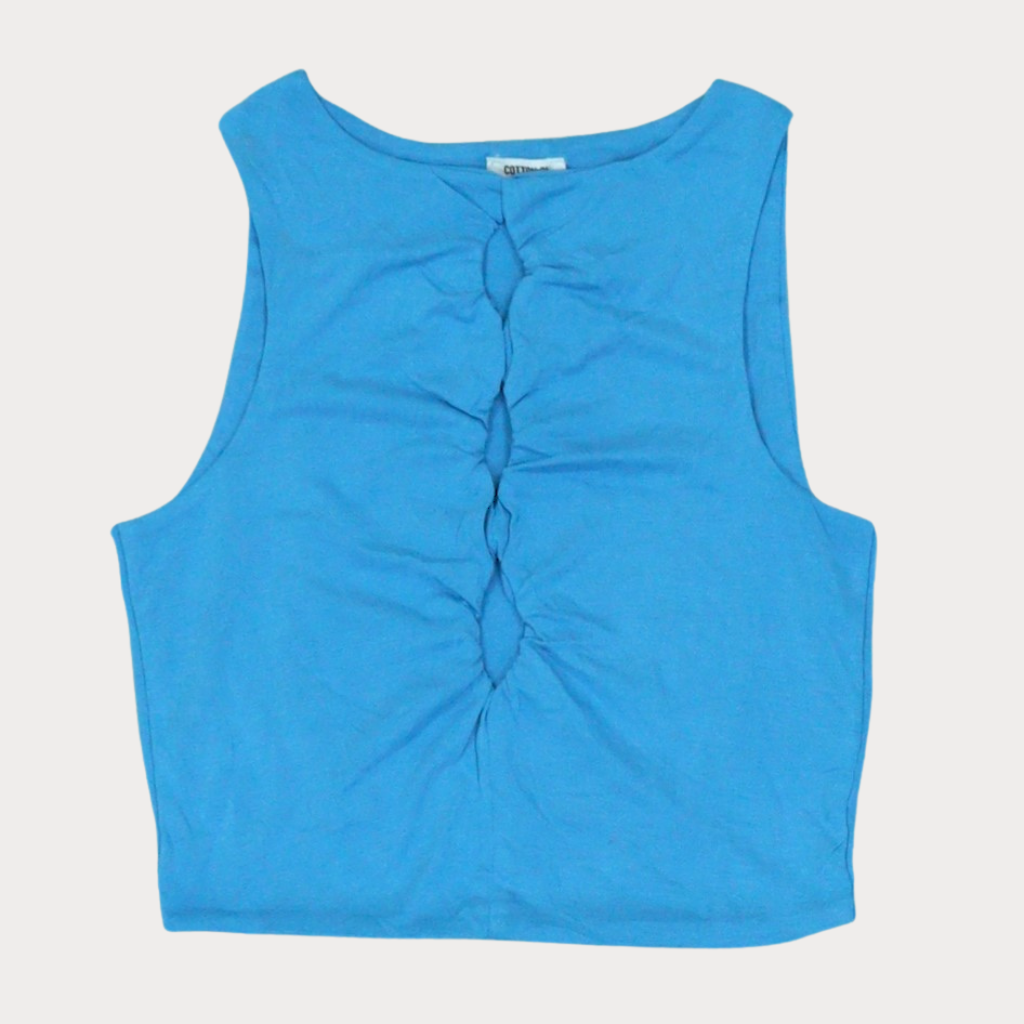 Crop Top T-shirts - Crème