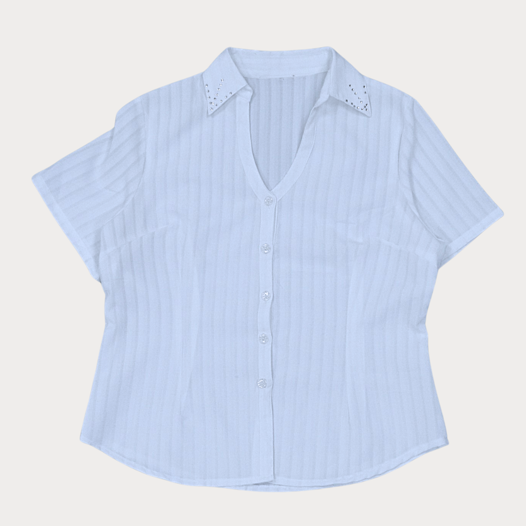 Ladies' Cotton Blouse White - Grade A