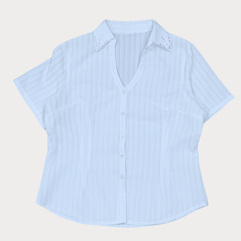 Ladies' Cotton Blouse White - Grade A