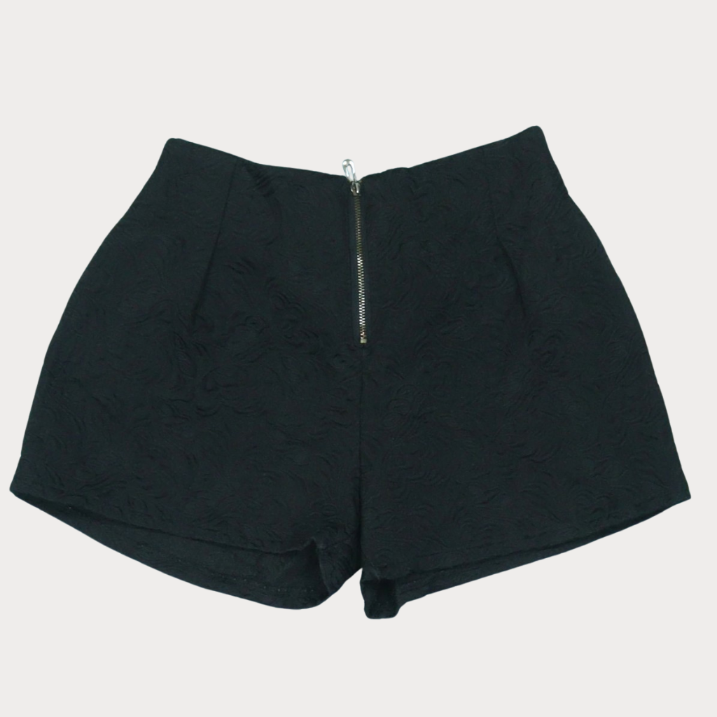 Ladies' Light High Waist Shorts - Crème