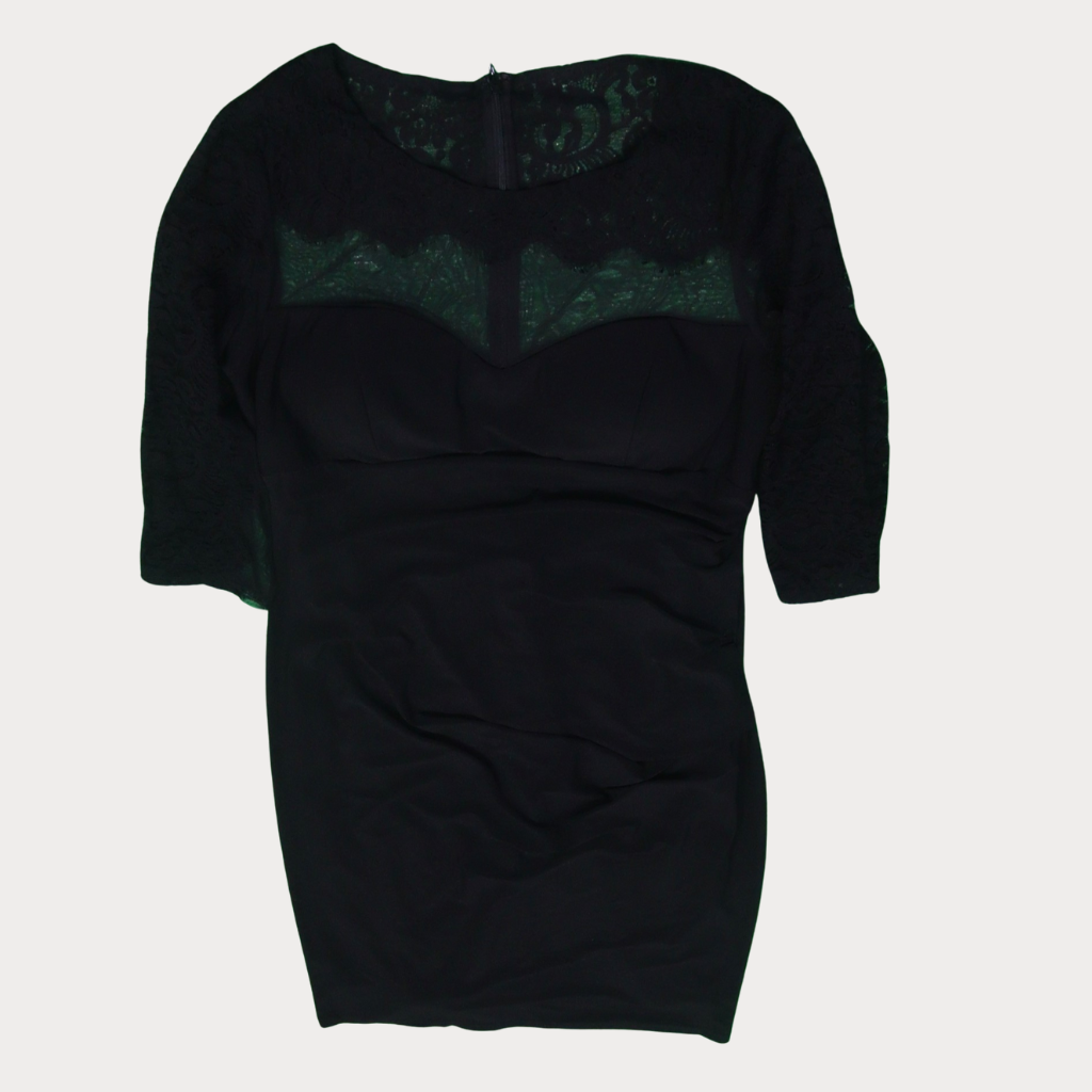 Ladies' Long-sleeved Dresses - Crème
