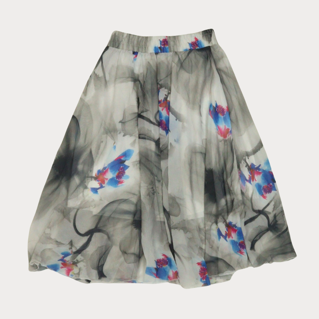 Ladies' Midi Skirts - Creme