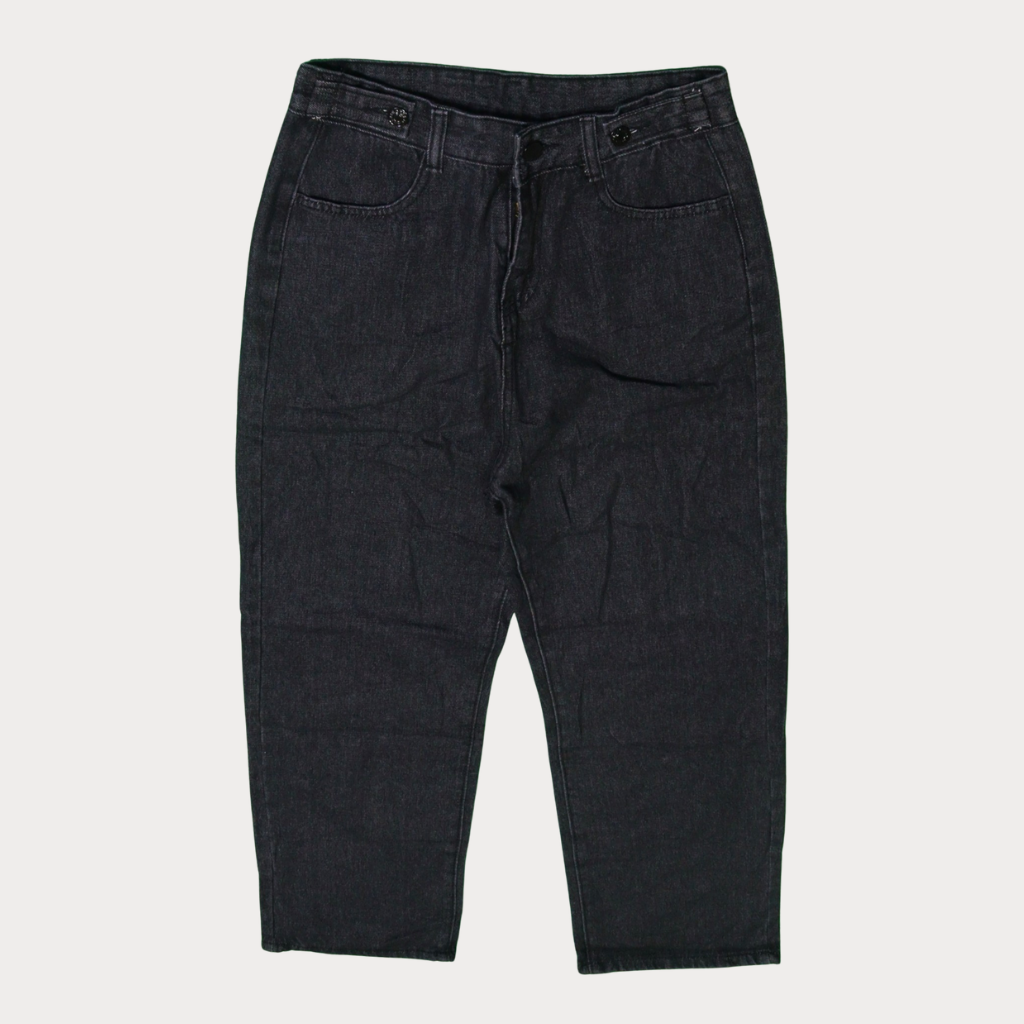 Ladies' High Waist Pants - Crème
