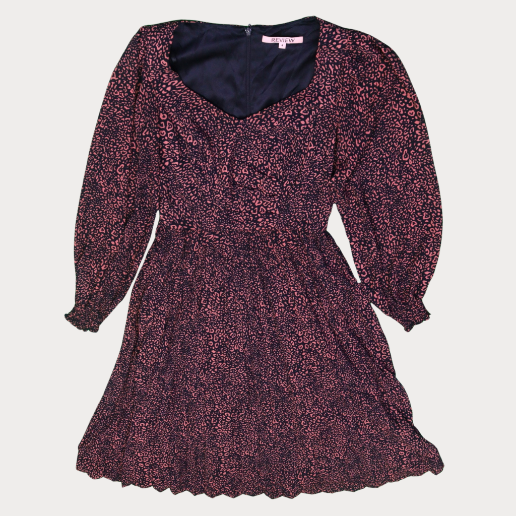 Ladies' Long-sleeved Dresses - Crème
