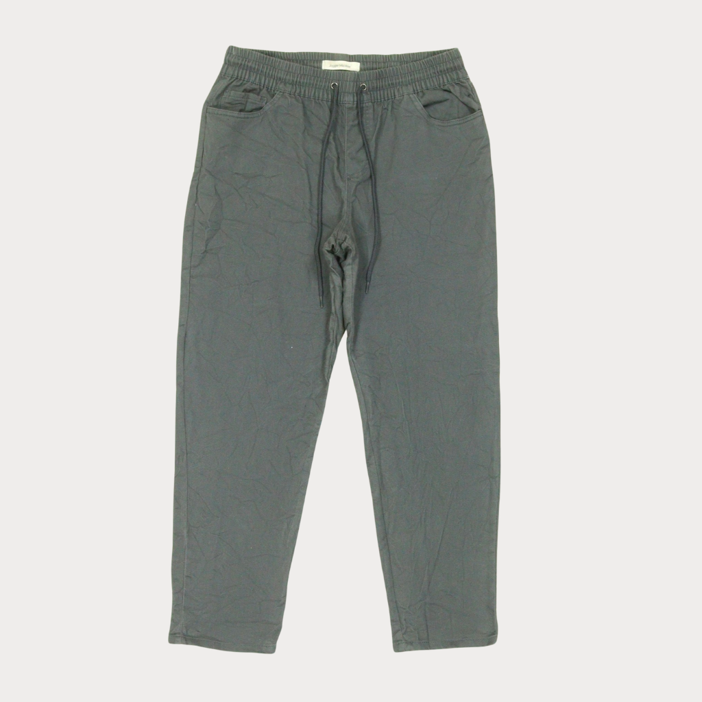 Ladies' Cotton Elastic Pants - Grade A