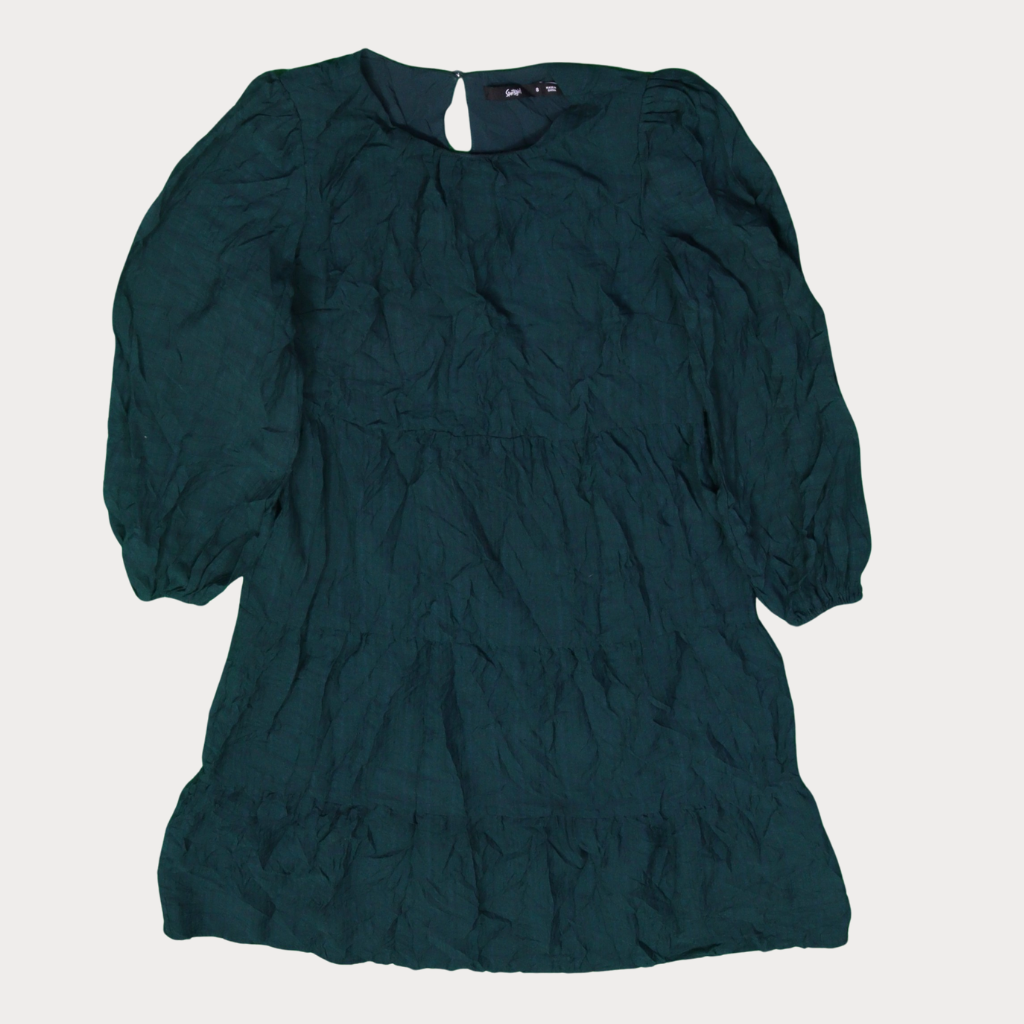 Ladies' Long-sleeved Dresses - Crème
