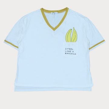 Ladies' White T-shirts - Grade A