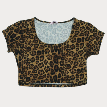 Crop Top T-shirts - Crème