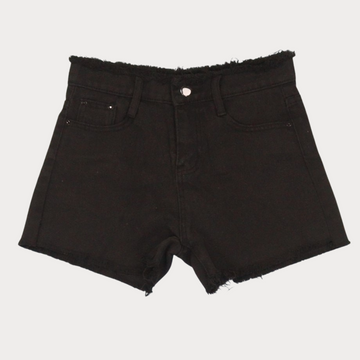 Ladies' High Waist Denim Shorts - Grade A