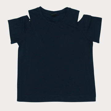 Crop Top T-shirts - Crème
