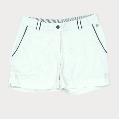 Ladies' Light High Waist Shorts - Crème