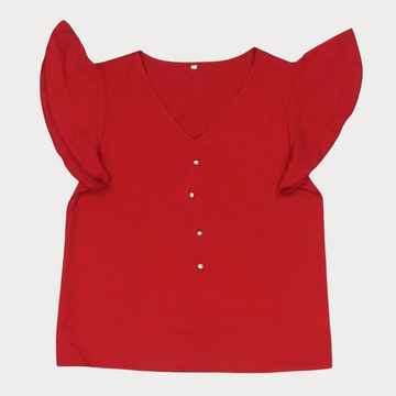 Ladies' Silk Blouses - Crème