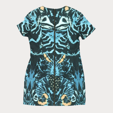 Ladies' Mini Floral Dresses - Crème