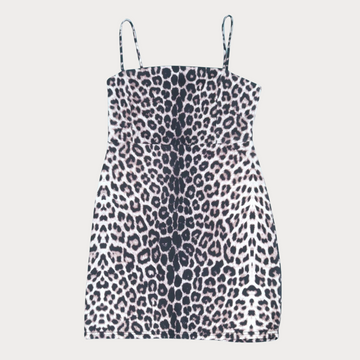 Ladies' Mini Floral Dresses - Crème