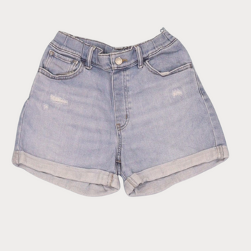 Ladies' High Waist Denim Shorts - Grade A