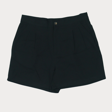 Ladies' Light High Waist Shorts - Crème