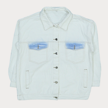 Ladies'  Denim Jackets - Crème