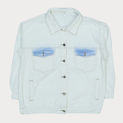Ladies'  Denim Jackets - Crème