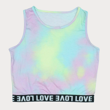 Crop Top T-shirts - Crème