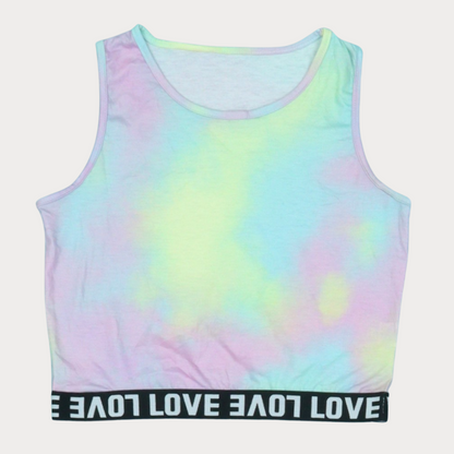 Crop Top T-shirts - Crème