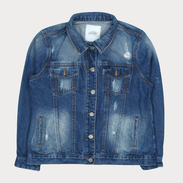 Ladies'  Denim Jackets - Crème