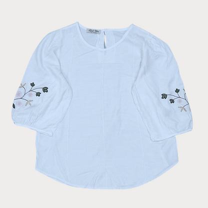 Ladies' Cotton Blouse White - Grade A