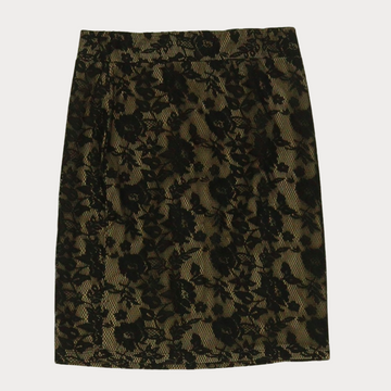 Ladies' Midi Skirts - Crème