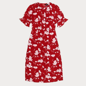 Ladies' Midi Dresses - Creme