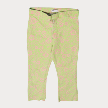 Ladies' High Waist Pants - Crème