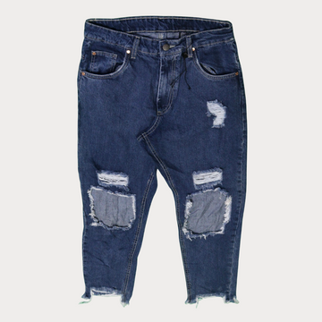 Ladies' High Waist Pants - Crème