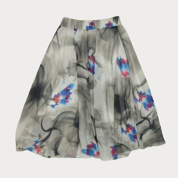Ladies' Midi Skirts - Crème