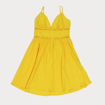 Ladies' Mini Dresses - Crème