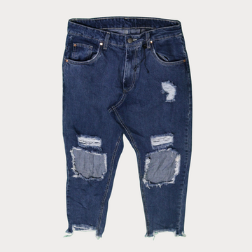 Ladies' High Waist Pants - Crème