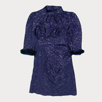 Ladies' Long-sleeved Dresses - Crème