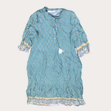 Ladies' Long-sleeved Dresses - Crème