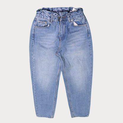 Ladies' High Waist Pants - Crème