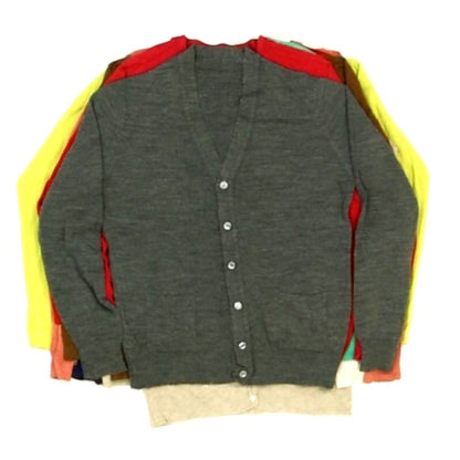 Ladies' Cardigan Sweaters w/ Buttons (A) 45kg