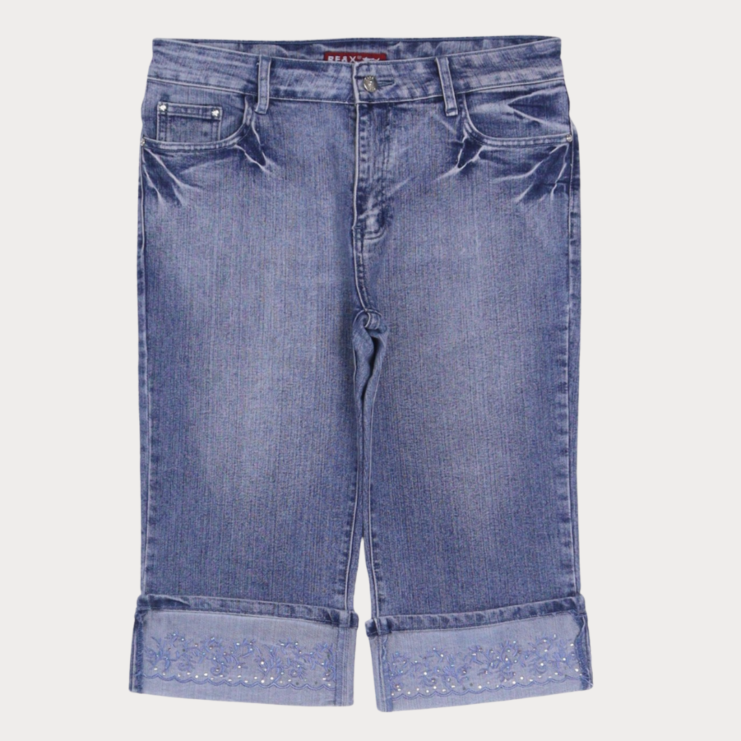 Ladies' Denim Shorts 3/4 - Grade A