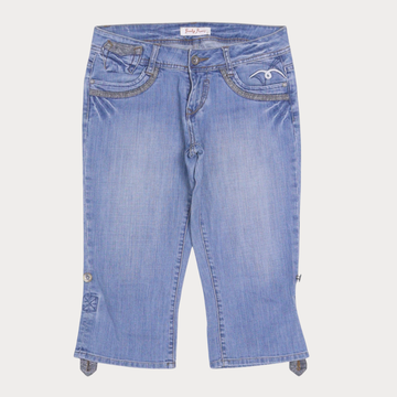 Ladies' Denim Shorts 3/4 - Grade A