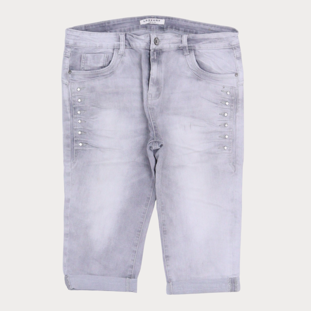 Ladies' Denim Shorts 3/4 - Grade A