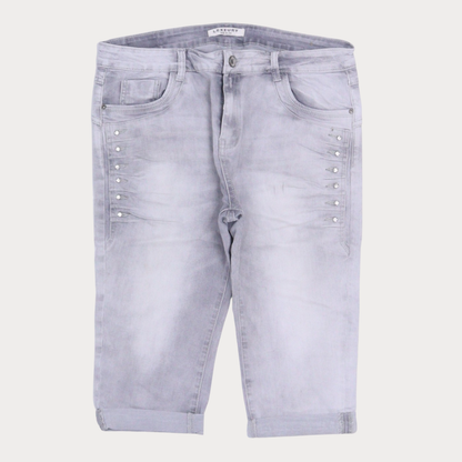 Ladies' Denim Shorts 3/4 - Grade A