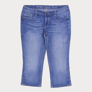 Ladies' Denim Shorts 3/4 - Grade A