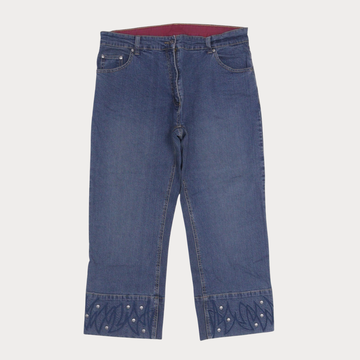 Ladies' Denim Shorts 3/4 - Grade A