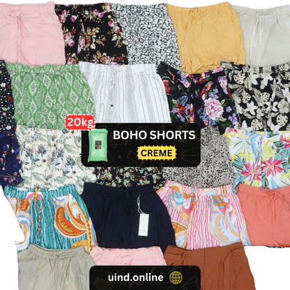 Boho Shorts - Crème