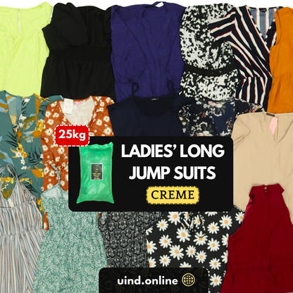 Long Jumpsuits (Crème) 25kg