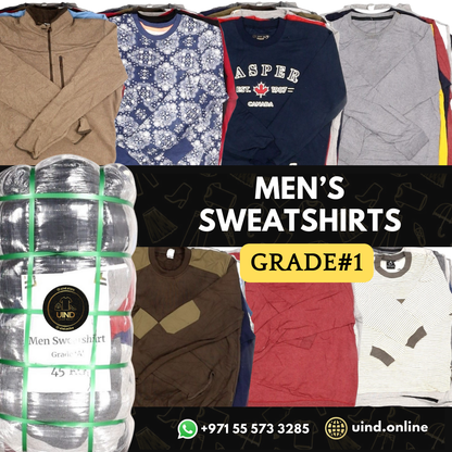 Men's Sweatshirts - Grade A