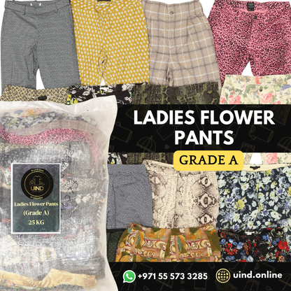 Ladies' Flower Pants - Grade A